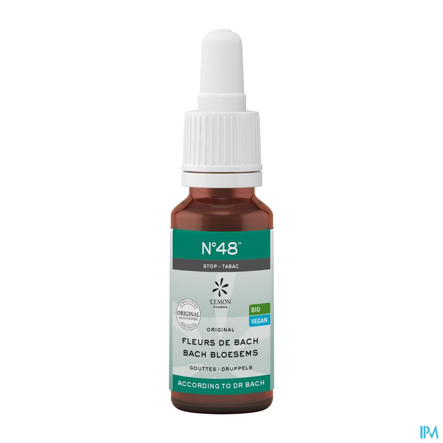 Fleurs de Bach Bio N°48 Gouttes Stop-Tabac 20ml