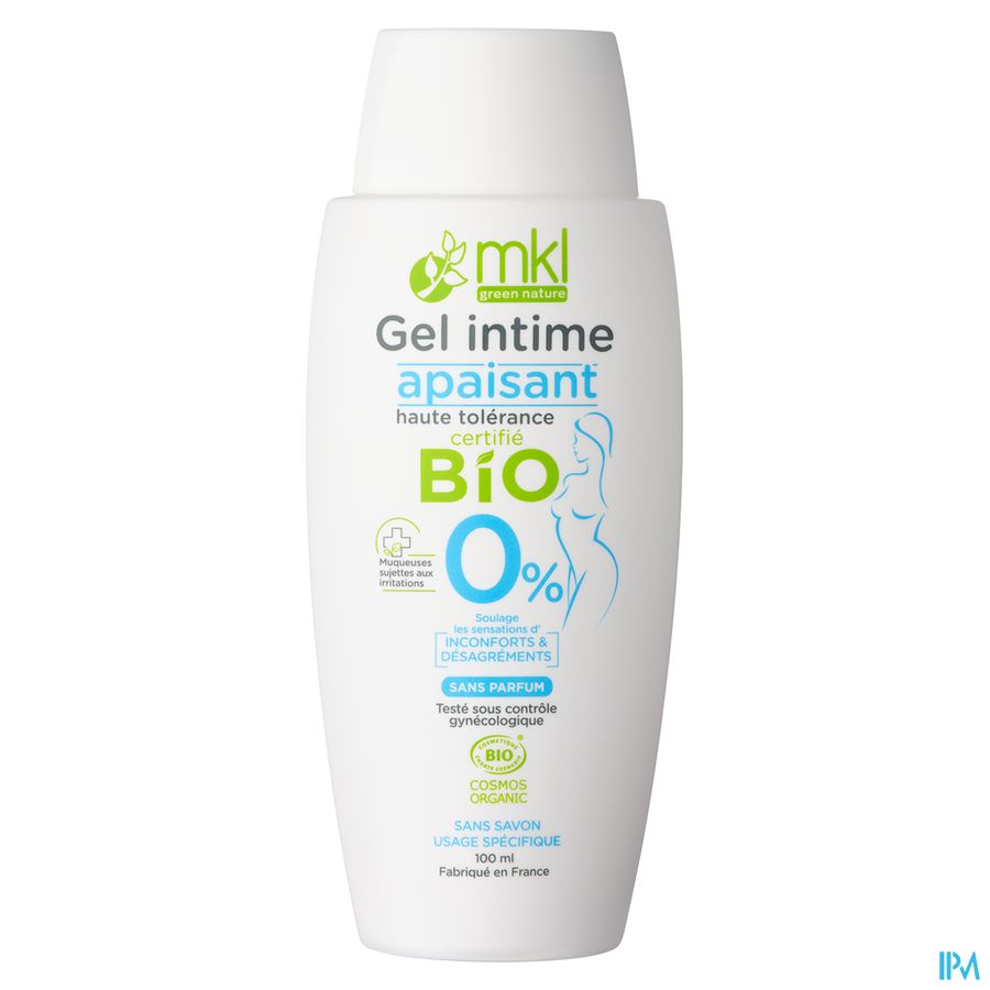 Mkl Gel Hygiene Intime Bio Apaisant Fl 100ml