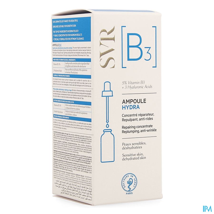 Svr B Ampoule Hydra Fl 30ml