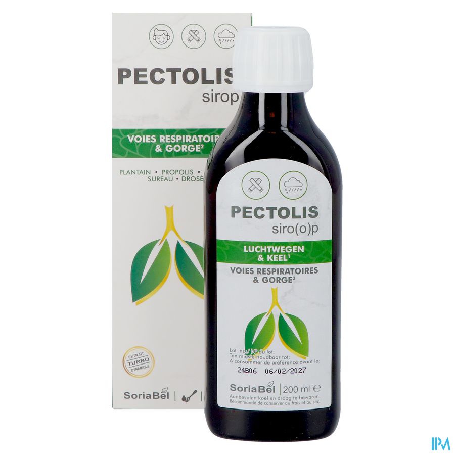 Soria Pectolis Sirop 200ml Rempl.3415726