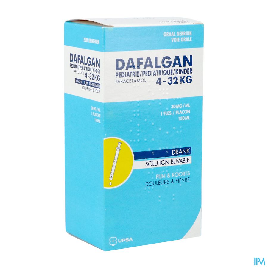 Dafalgan Pediatrie 30mg/ml Sirop 150ml