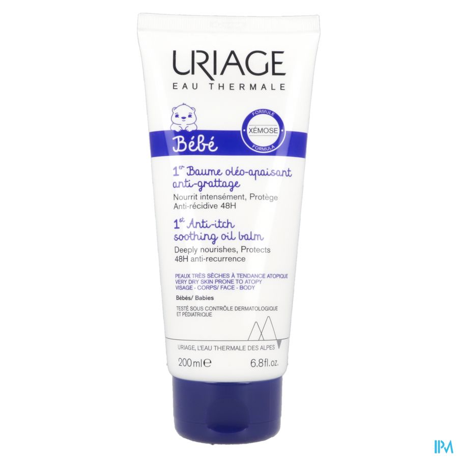 Uriage Bebe 1er Baume Oleo Apaisant A/grat. 200ml