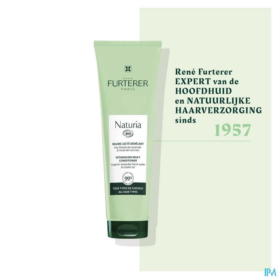 René Furterer Baume lacté démêlant - Soin démêlant bio - NATURIA