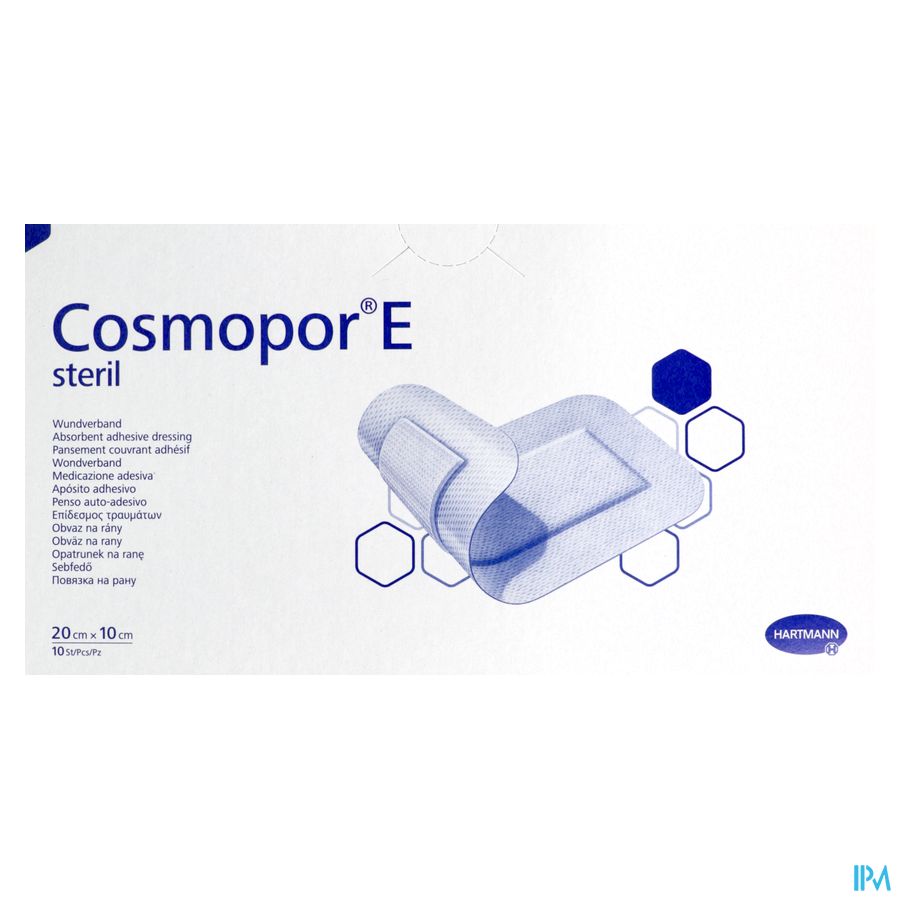 Cosmopor E Latexfree 20x10cm 10 P/s