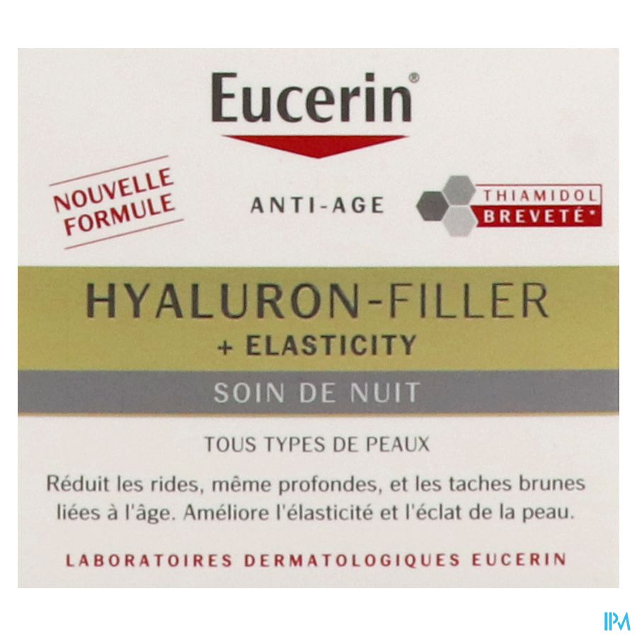 Hyaluron-Filler + Elasticity Soin de Nuit Anti-Rides & Anti-Âge Pot 50ml