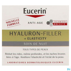 Hyaluron-Filler + Elasticity Soin de Nuit Anti-Rides & Anti-Âge Pot 50ml