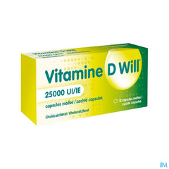 Vitamine D Will 25000ui Caps Molle 12