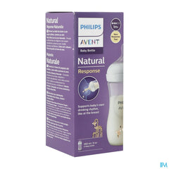 Philips Avent Natural 3.0 Biberon Giraffe 260ml