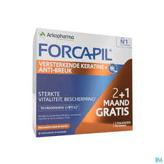 Forcapil Keratine+ Lot Caps 180