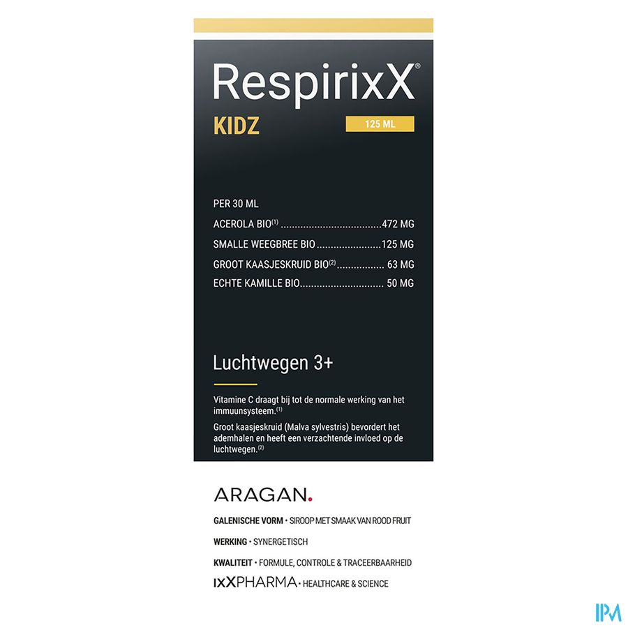 Respirixx Kidz Sirop 125ml