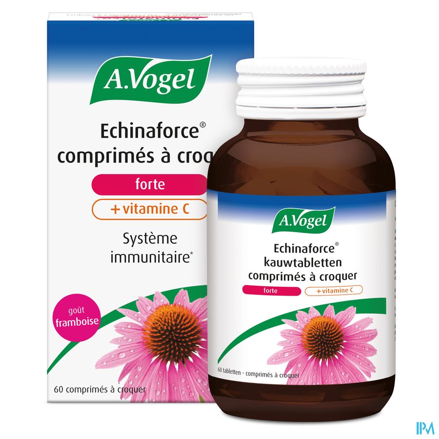 A.Vogel Echinaforce + Vit C 60 comprimés à croquer