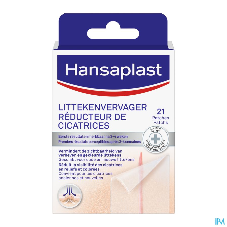 Hansaplast Med Reducteur Cicatrices Patch 21 02728