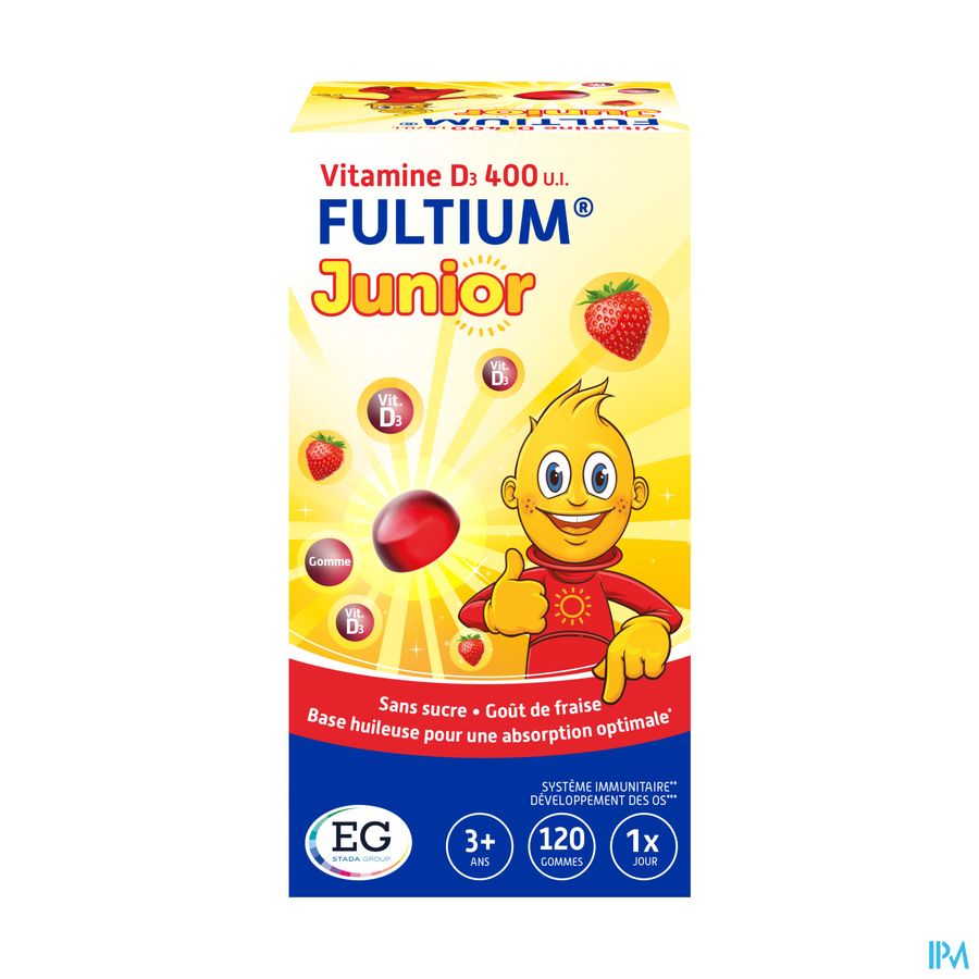 Fultium D3 Junior        Gommes 120