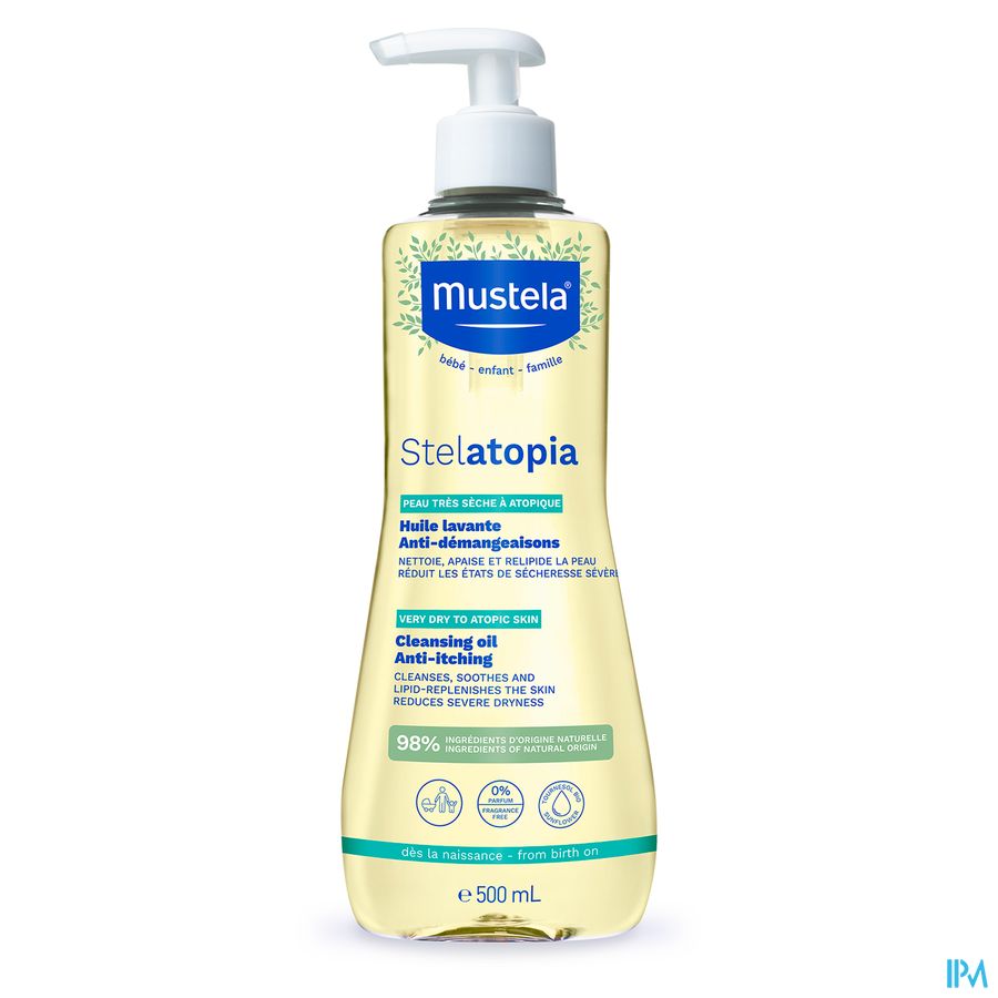 Mustela stelatopia® huile lavante 500 ml