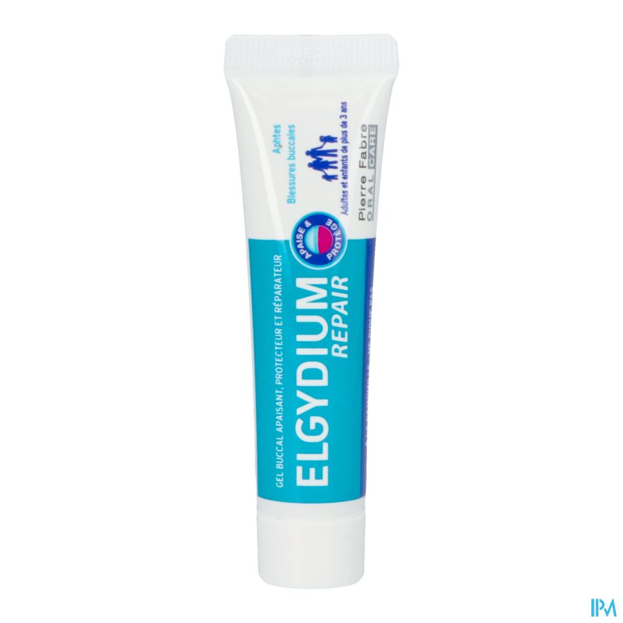 ELGYDIUM - REPAIR Gel buccal apaisant, protecteur et réparateur - aphtes & blessures 15ML