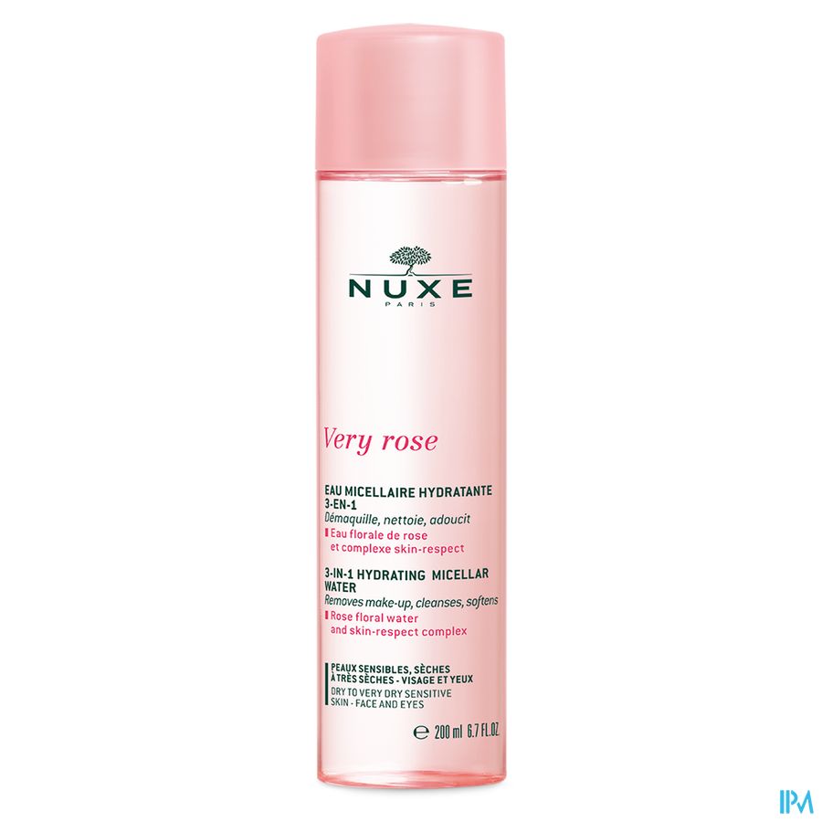 Nuxe Very Rose Eau Micellair Hydra 3en1 Ps 200ml