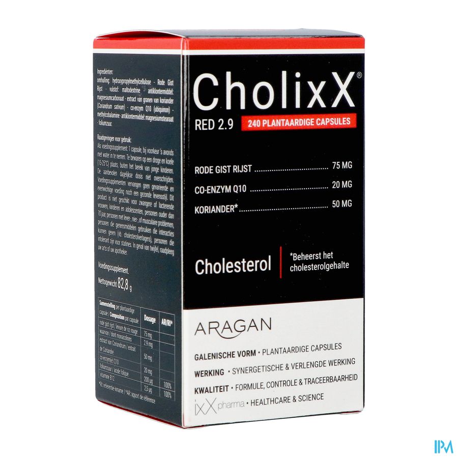 Cholixx Red 2.9 Caps 240