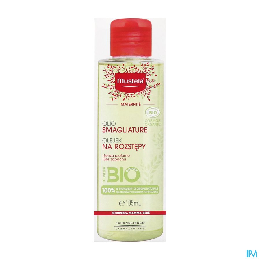 Mustela maternité huile vergetures 105 ml