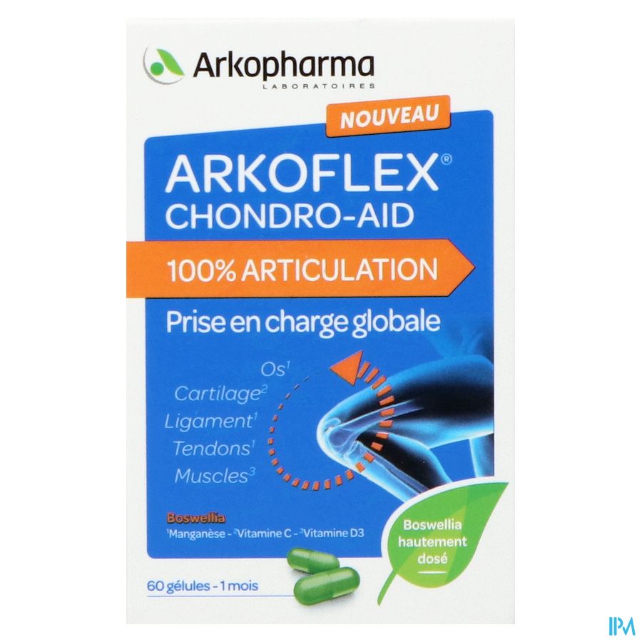 Arkoflex Chondro-aid 100% Articulations Caps 60