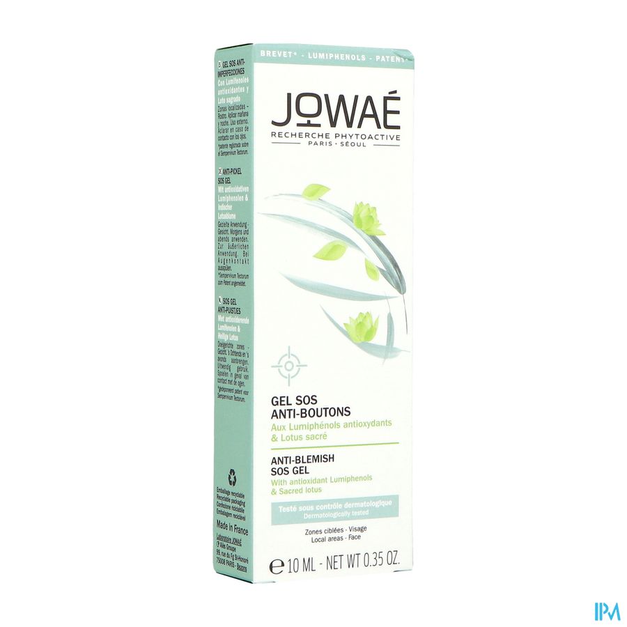 Jowae Gel Sos A/boutons Tube 10ml