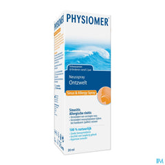 Physiomer® Sinus & Allergy Pocket Spray Nasal 20ml- Nez Bouché, Allergie, Pollen