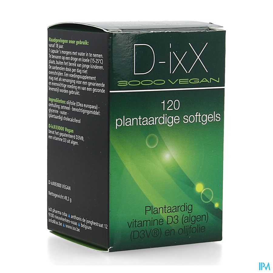 D-ixx 3000 Vegan Soft Caps 120