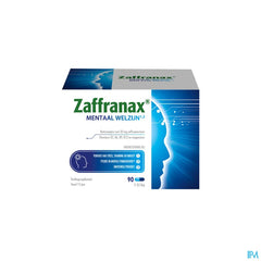 Zaffranax® Bien-être Mental 90 Gélules - Stress (4), Fatigue (3), Émotionnel (1)