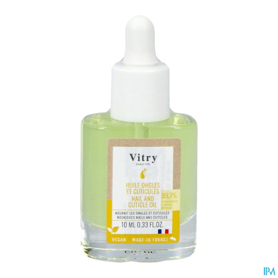 Vitry Huile Ongles & Cuticules Naturelle 10ml