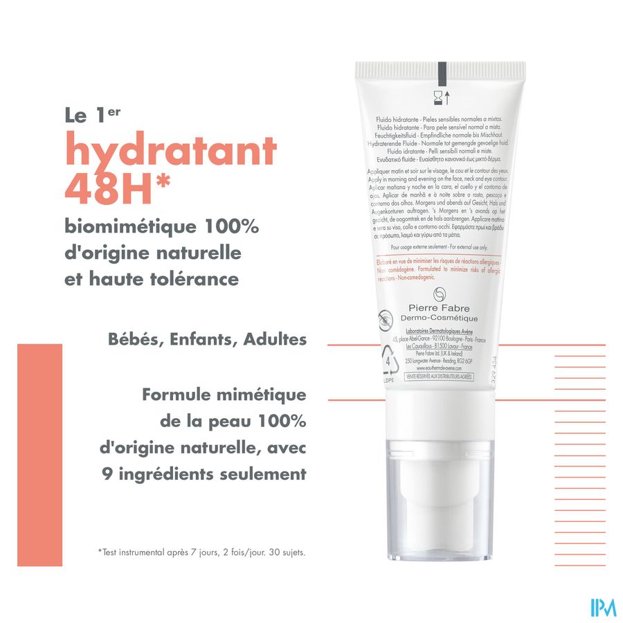 Tolerance HYDRA-10 Fluide hydratant