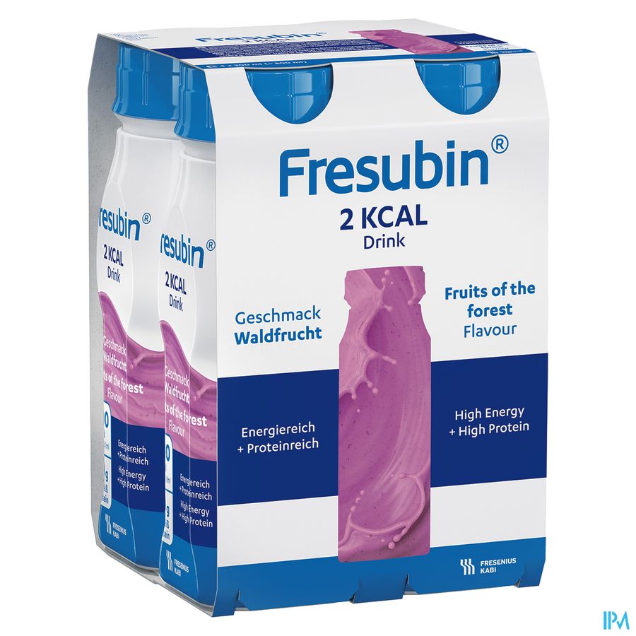 Fresubin 2 Kcal Drink Fruit Foret Fl 4x200ml