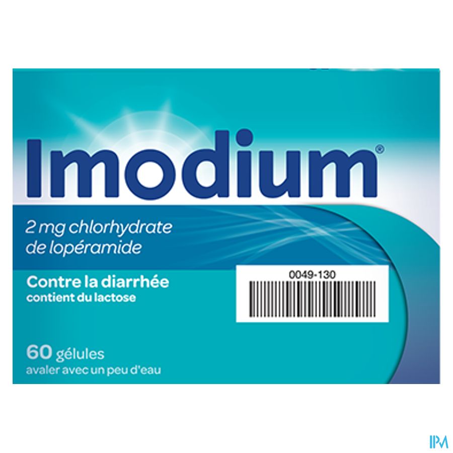 Imodium® capsules, traitement de la diarrhée, 60 gélules