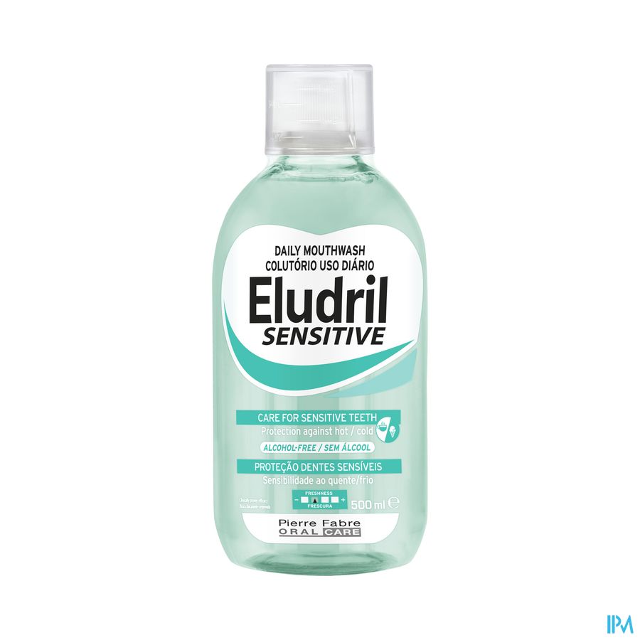 Eludril Sensitive - Bain de bouche quotidien soin dents sensibles