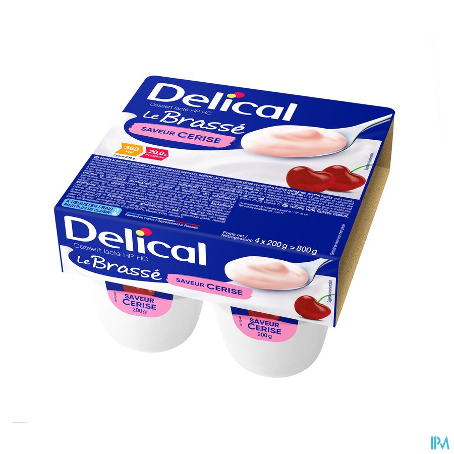 Delical Le Brasse Cerise 4x200g