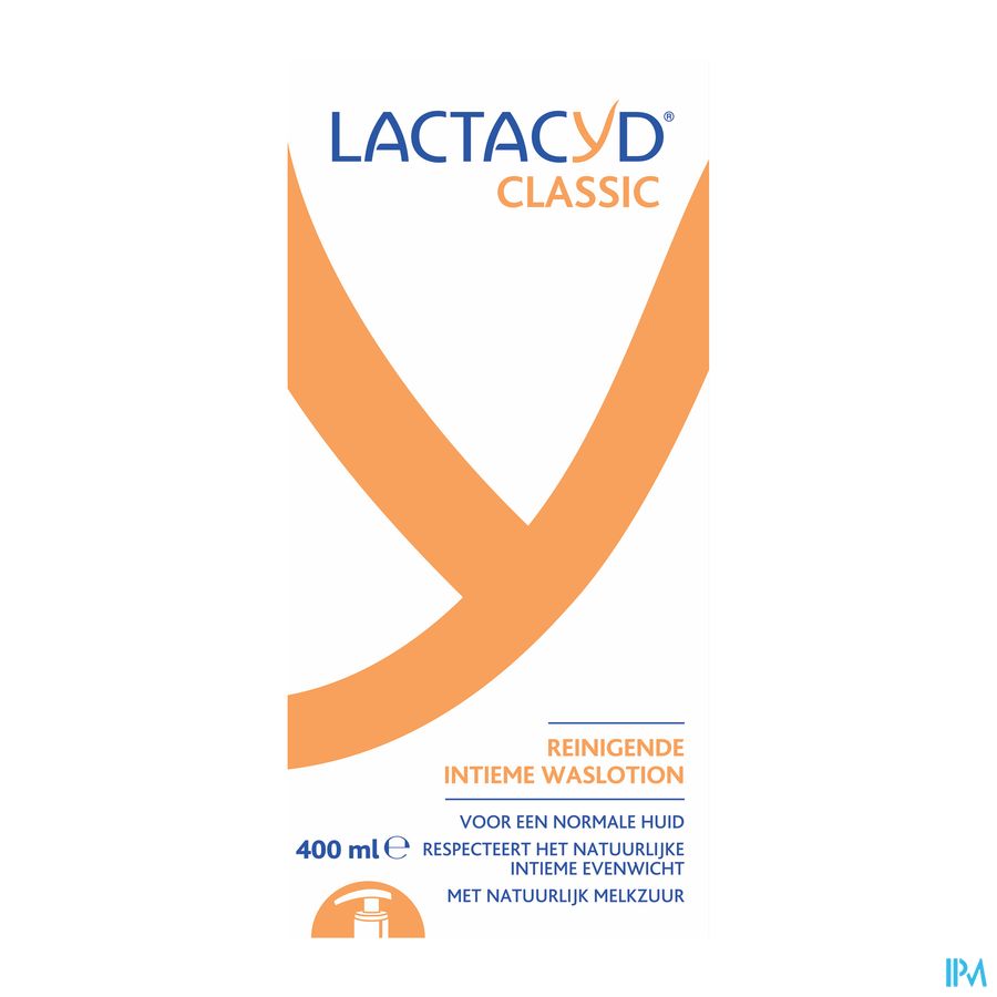 Lactacyd® Classic - Lotion Lavante Intime Nettoyante - Usage Quotidien - 400 ml