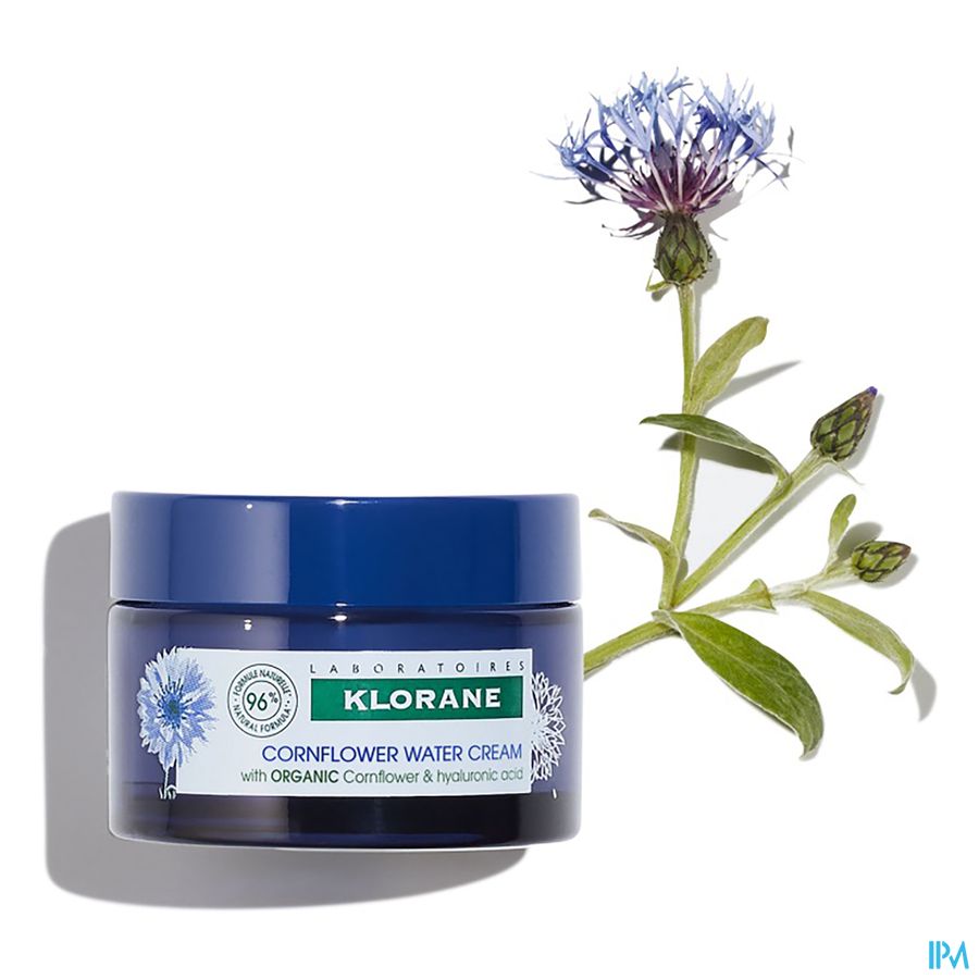 Klorane - Bain d’Hydratation Nuit au Bleuet BIO et acide hyaluronique - Visage et yeux