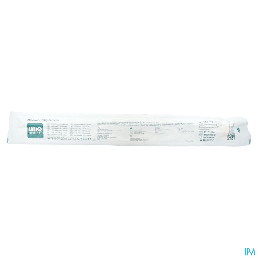 Sonde Foley Silkomed 5ml Ch16