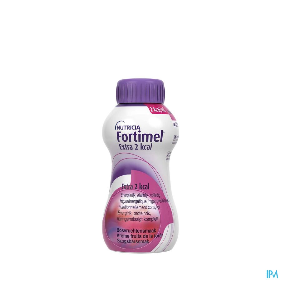 Fortimel Extra 2kcal Goût Fruits De La Forêt Bouteilles 4x200ml