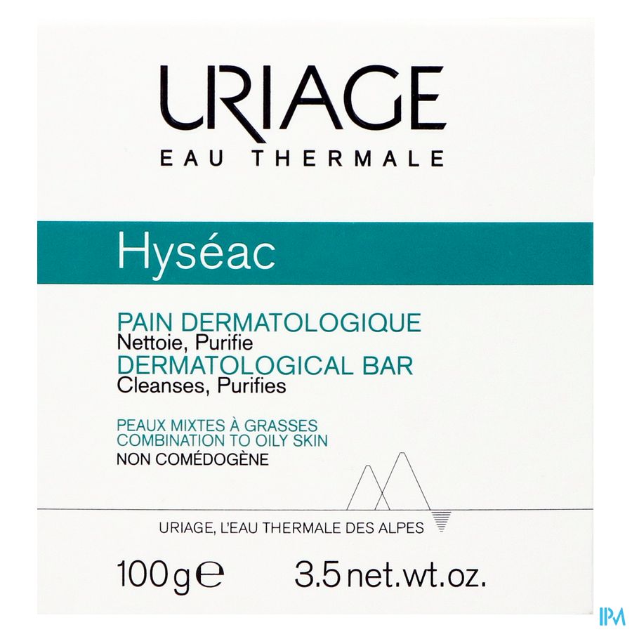 Uriage Hyseac Pain Dermatologique Savon 100g