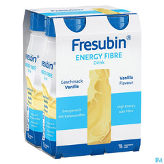 Fresubin Energy Fibre Drink Vanille Fl 4x200ml