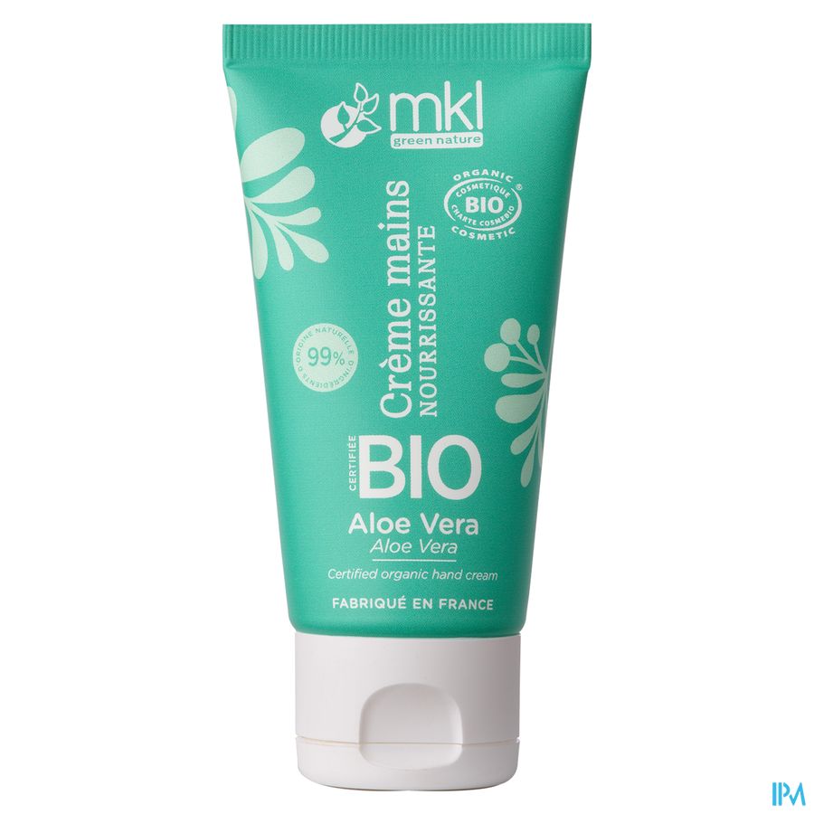 Mkl Creme Mains Aloe Vera Bio Tube 50ml