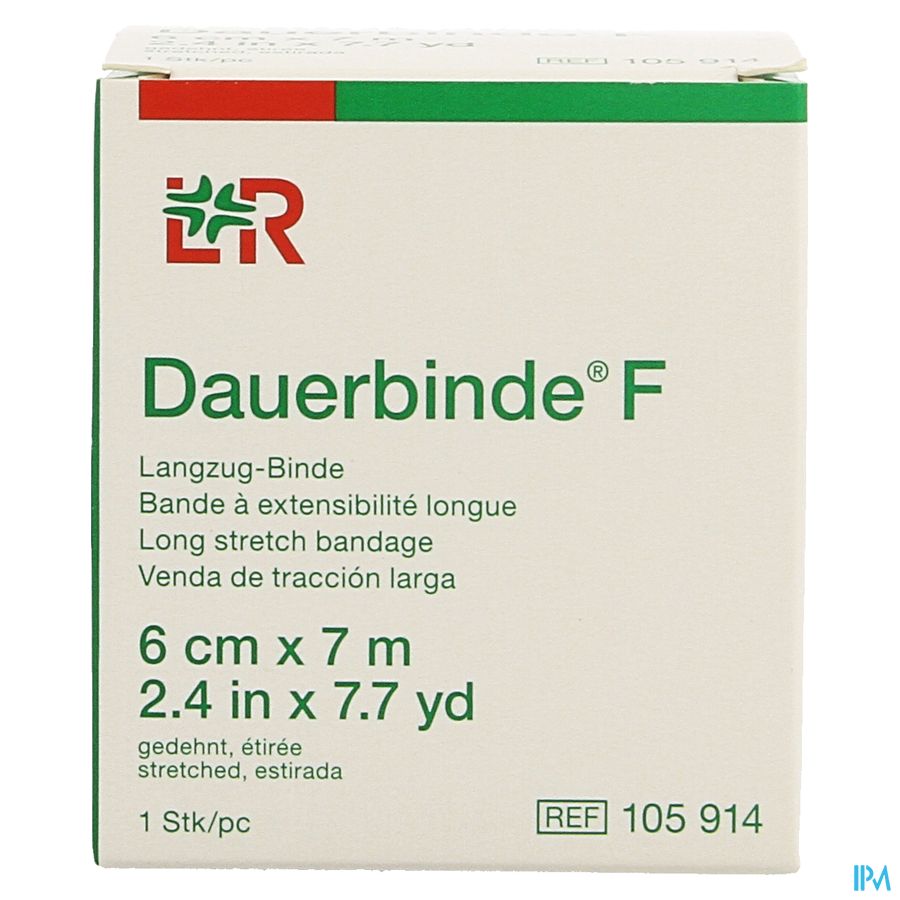 Dauerbinde F 6cm X 7m 1 105914