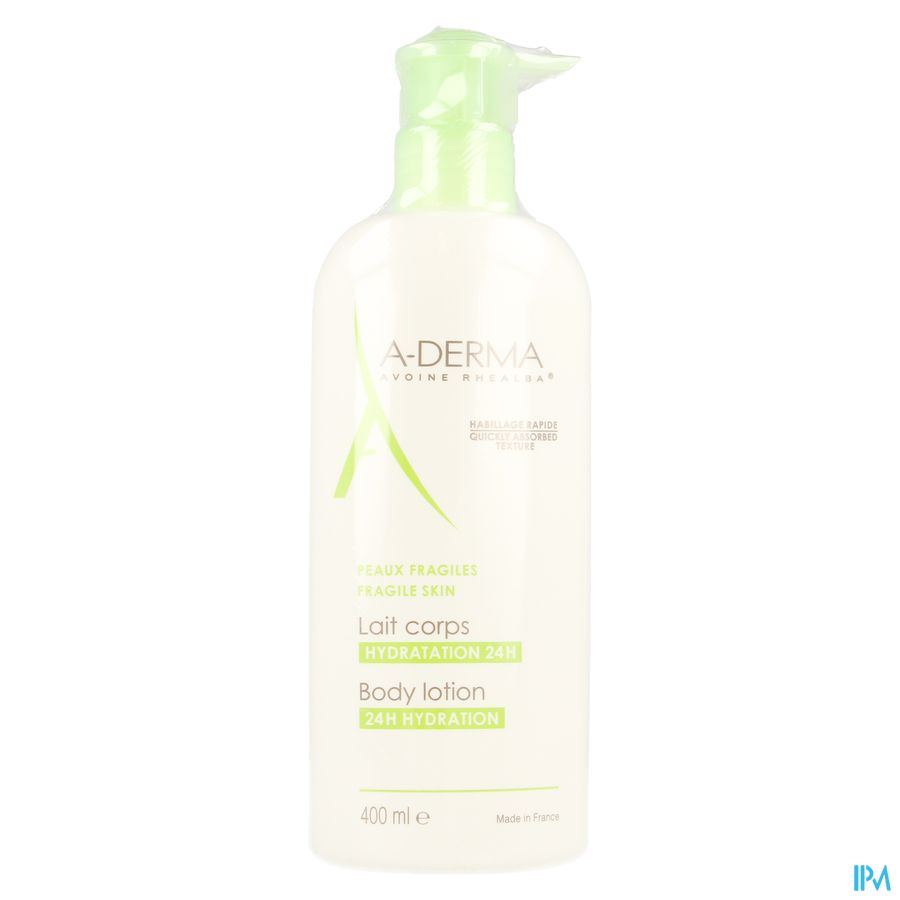 A-DERMA - LES INDISPENSABLES LAIT CORPS HYDRATATION 24H - Lait corporel hydratant A-derma - LES INDISPENSABLES