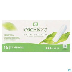 Organyc Tampon Super Coton Bio 16