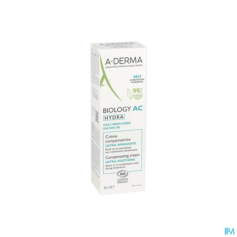 A-DERMA BIOLOGY AC HYDRA  - Effets desséchant traitements irritants contre les boutons et les cicatrices