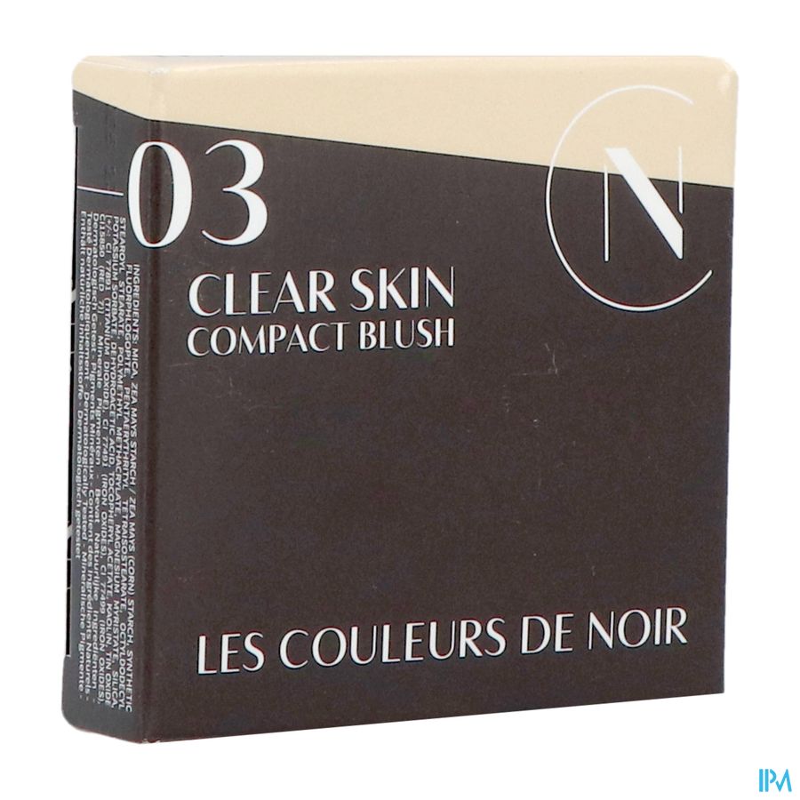 Couleurs De Noir Clear Skin Comp. Bl. 03 Fr. Rose