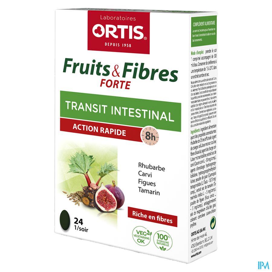 Ortis Fruits & Fibres Forte Comp 24