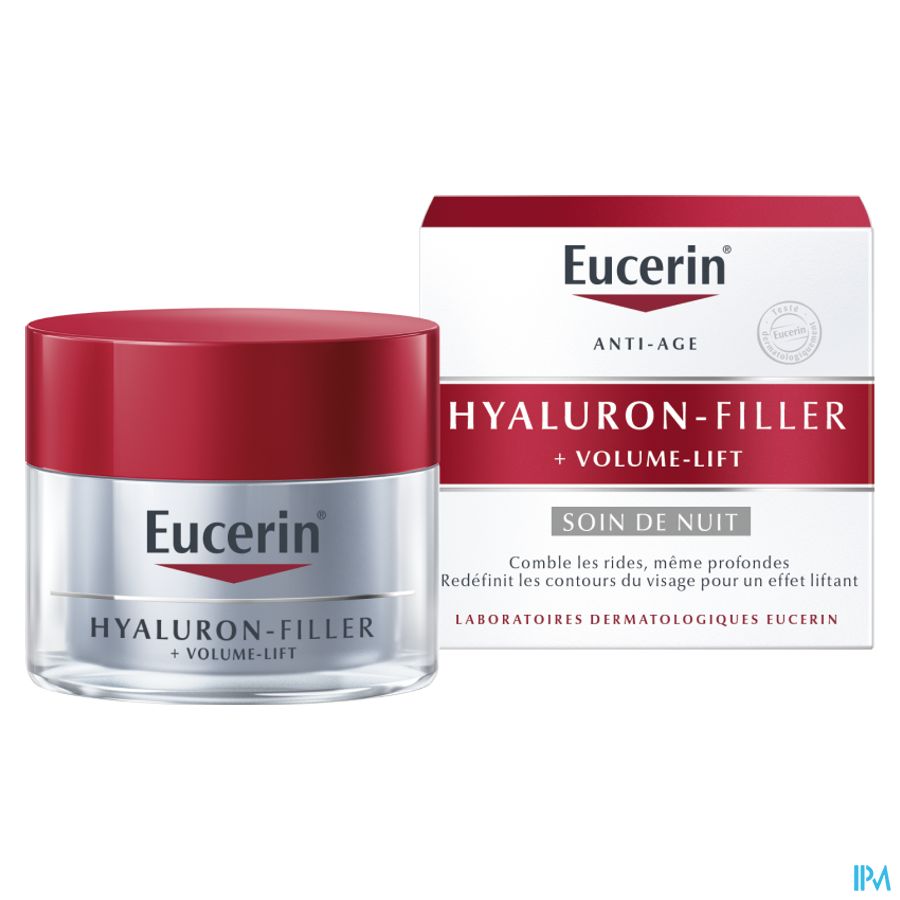 Hyaluron-Filler + Volume-Lift Soin de Nuit Anti-Rides & Anti-Âge Pot 50ml