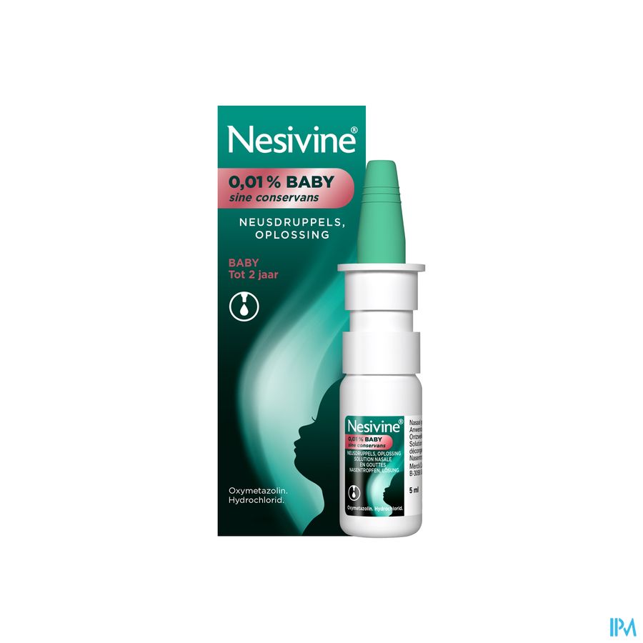 Nesivine 0,01% Sine Conserv Baby Gutt Nas 5ml
