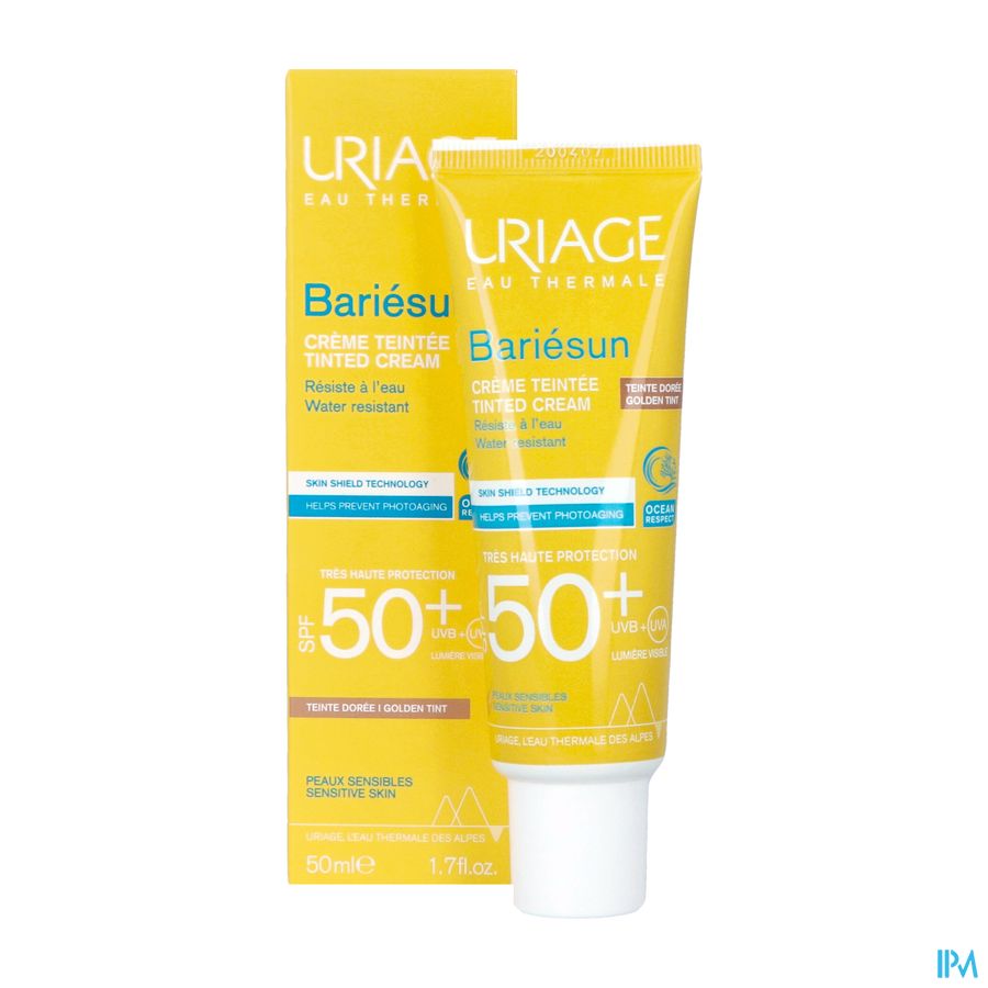 Uriage Bariesun Creme Teintee Ip50+ Doree 50ml Nf