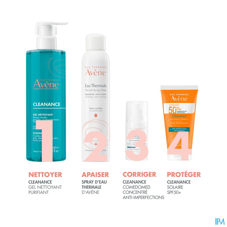 Eau Thermale Avène - Gel nettoyant Cleanance